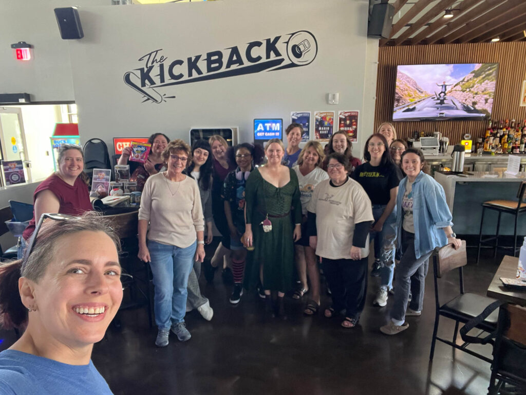 The group photo at Kickaback