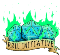 A roll initiative animated gif