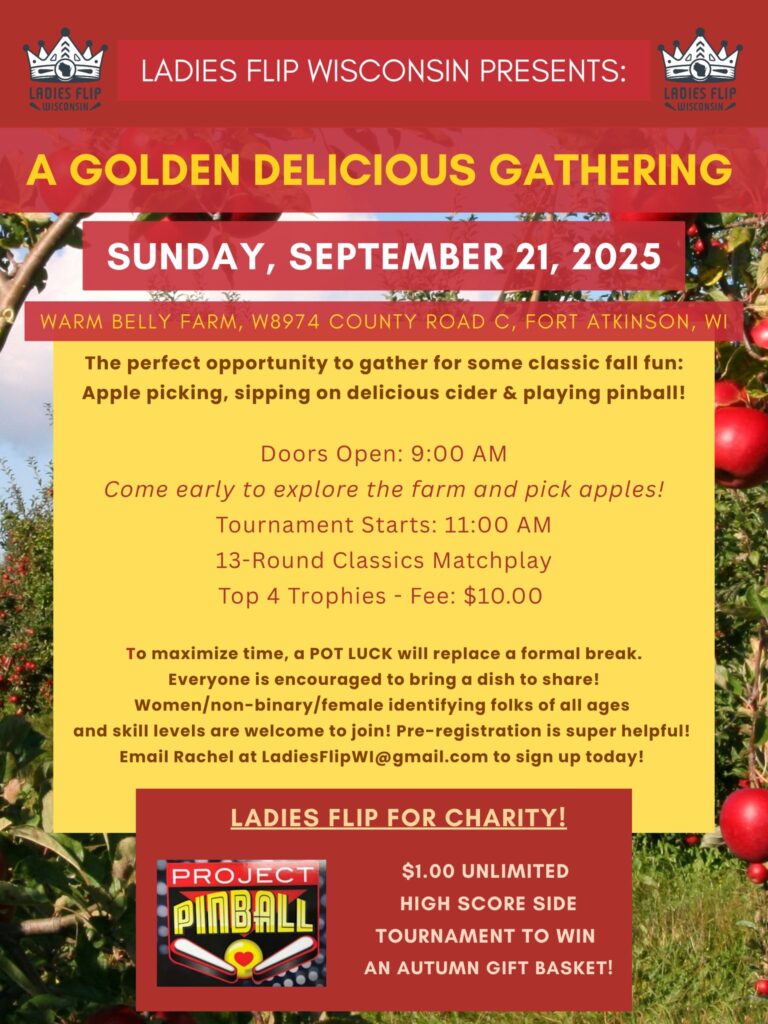 Ladies flip for charity - September 21, 2025 flyer