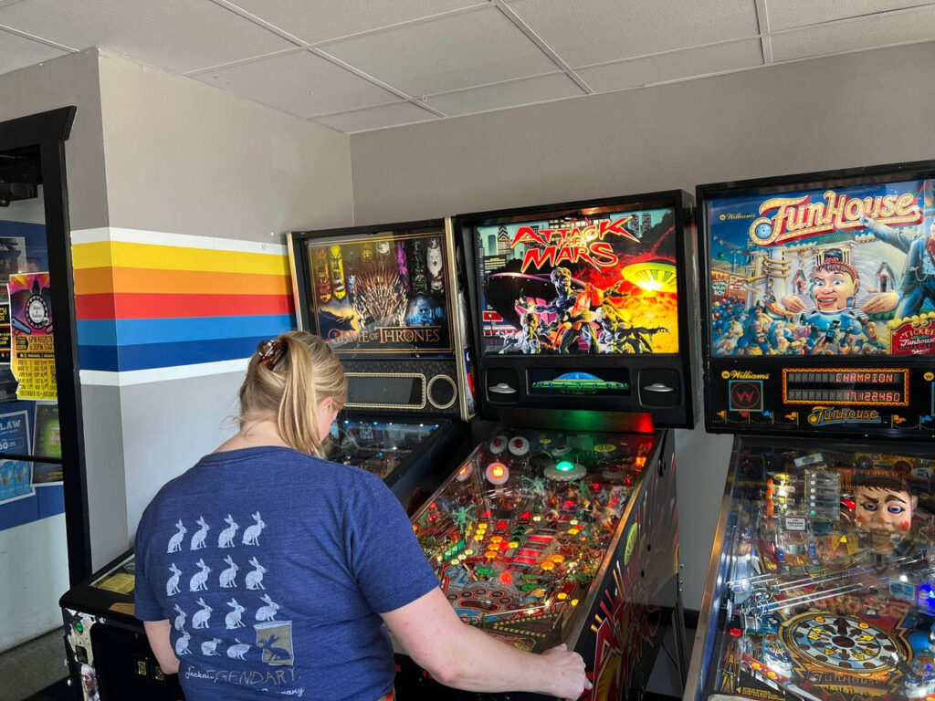 Donelle playing Attack from Mars