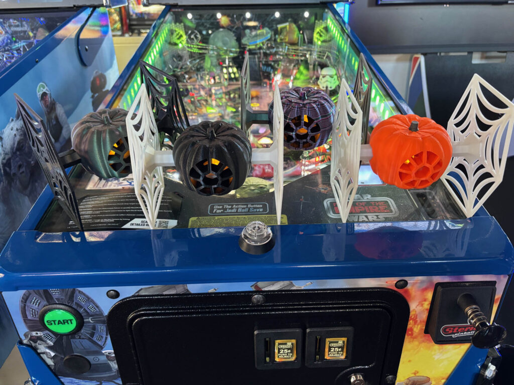 Pumpkin Tie Fighters prizes for October