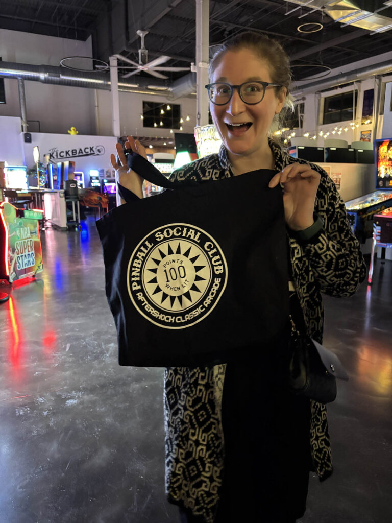Pinball Social Club Bag Winner
