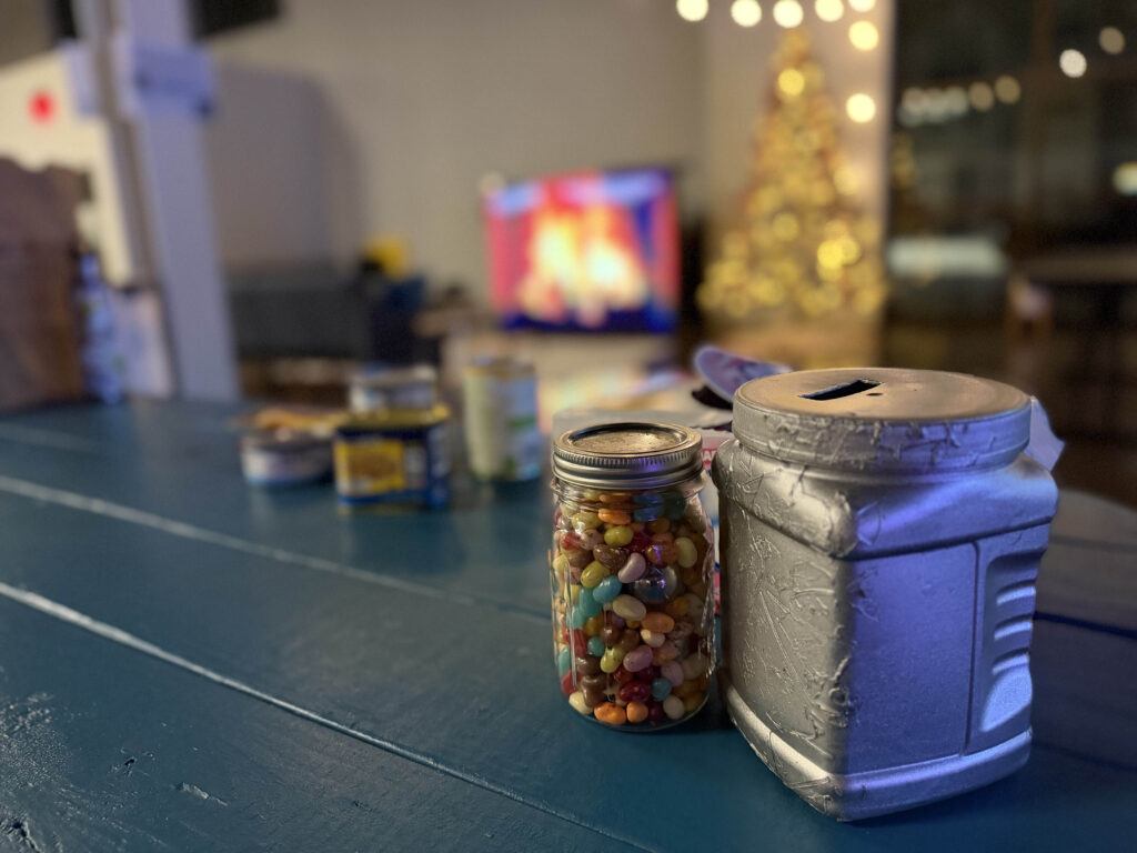 Jelleybeans in a jar