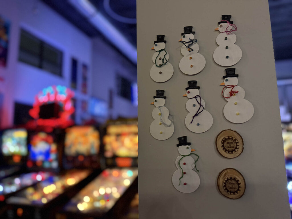 Snowman and Belles & Chimes magnet trophies