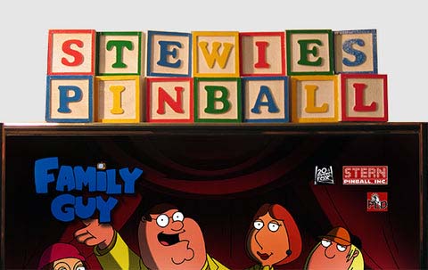 Stewies pinball family guy