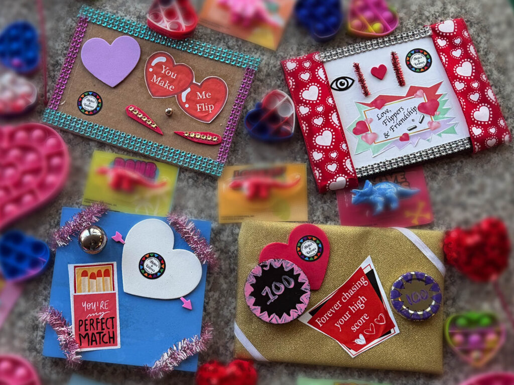 custom valentines by Jacque