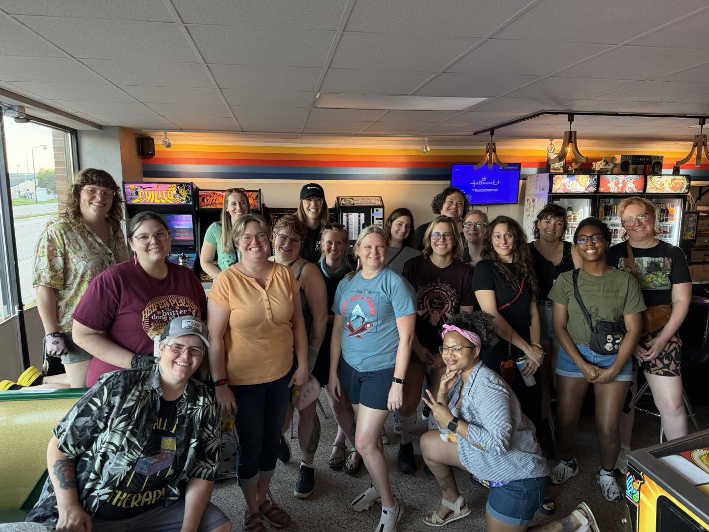 The group at Aftershock in September